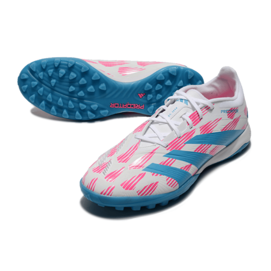 ADIDAS PREDATOR TONGUE TF WHITE/PINK/BLUE