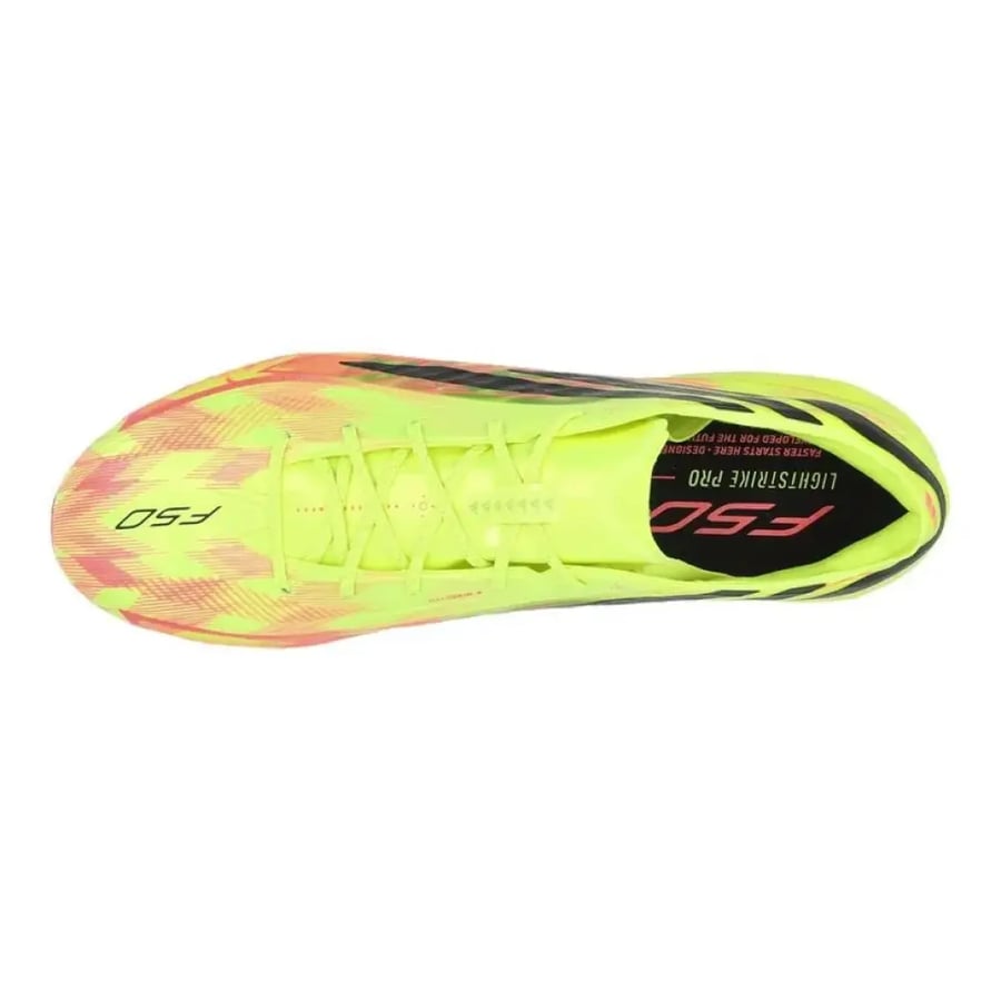 ADIDAS F50 HYPERFAST FG NEON YELLOW/BLACK