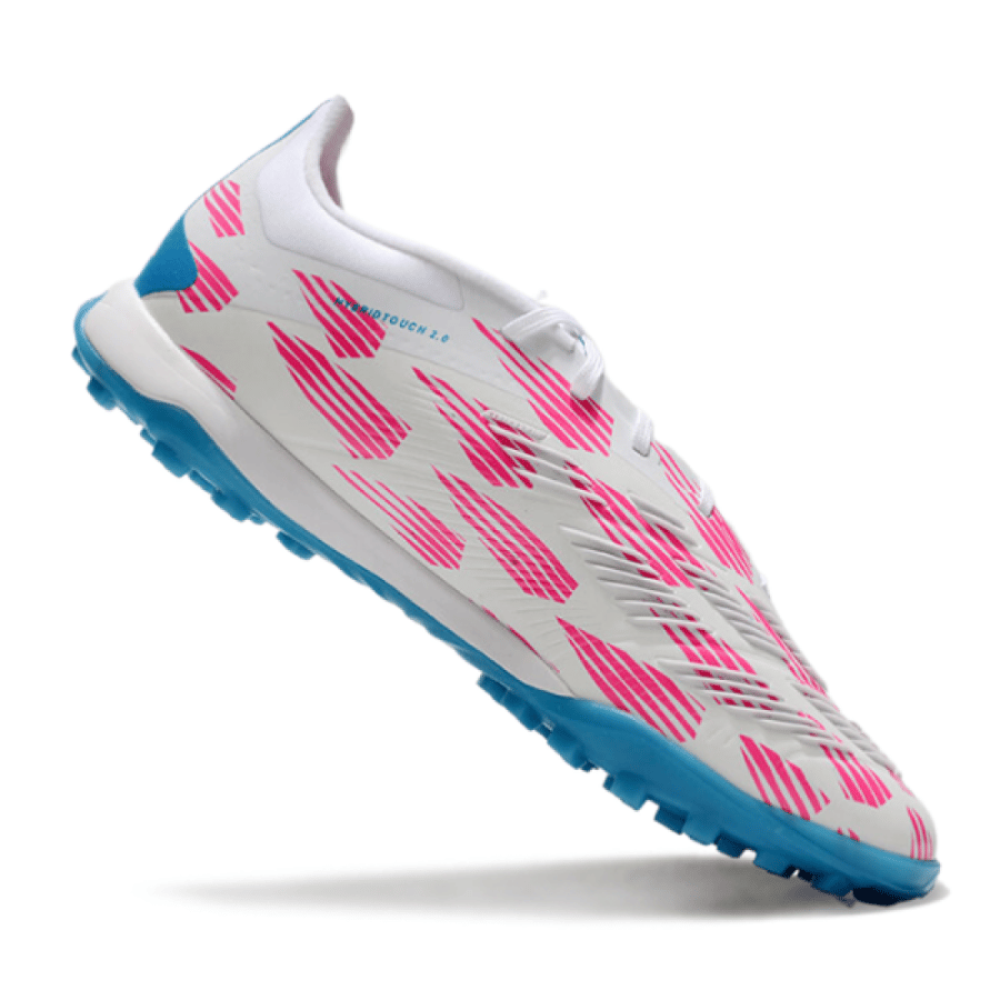 ADIDAS PREDATOR TONGUE TF WHITE/PINK/BLUE