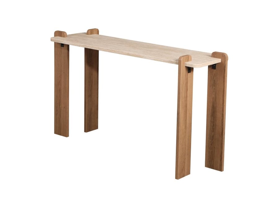 YG-008 BEIGE BROWN طاولة كونسول