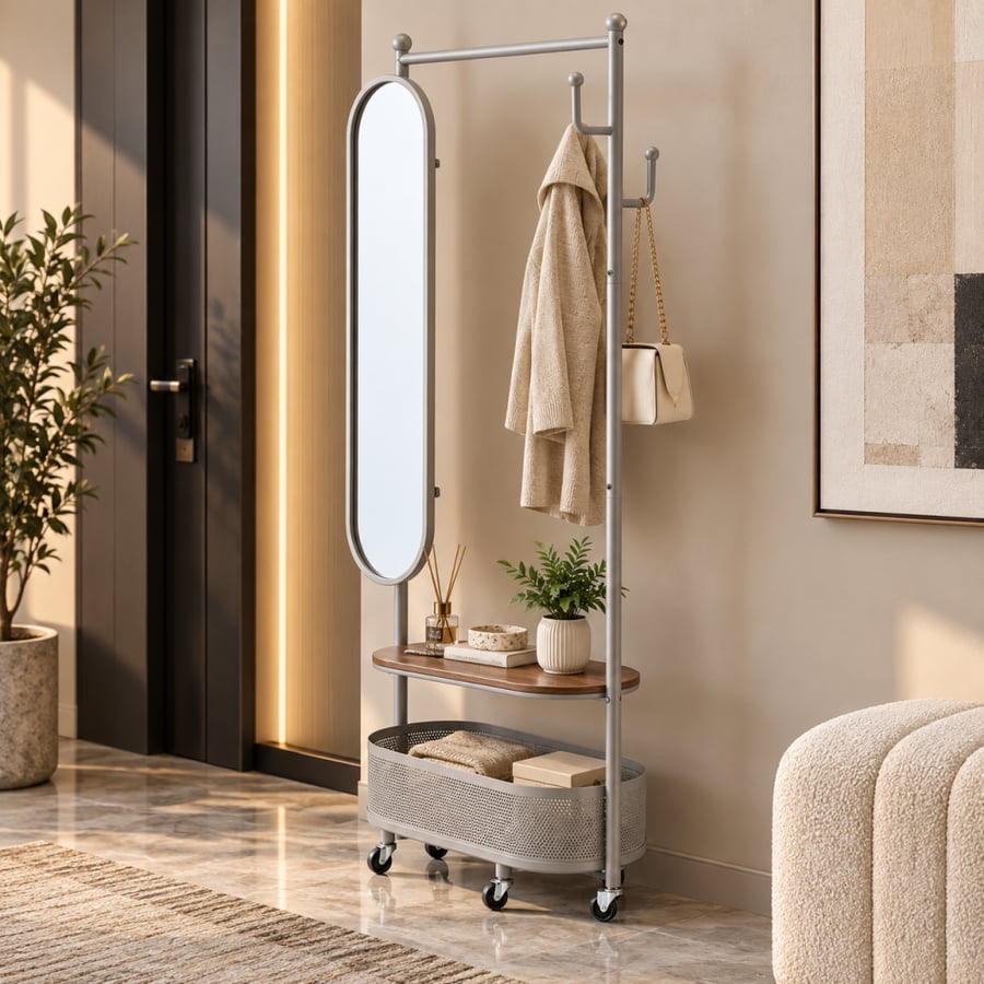 مراية وعلاقة A-100 GREY BROWN
