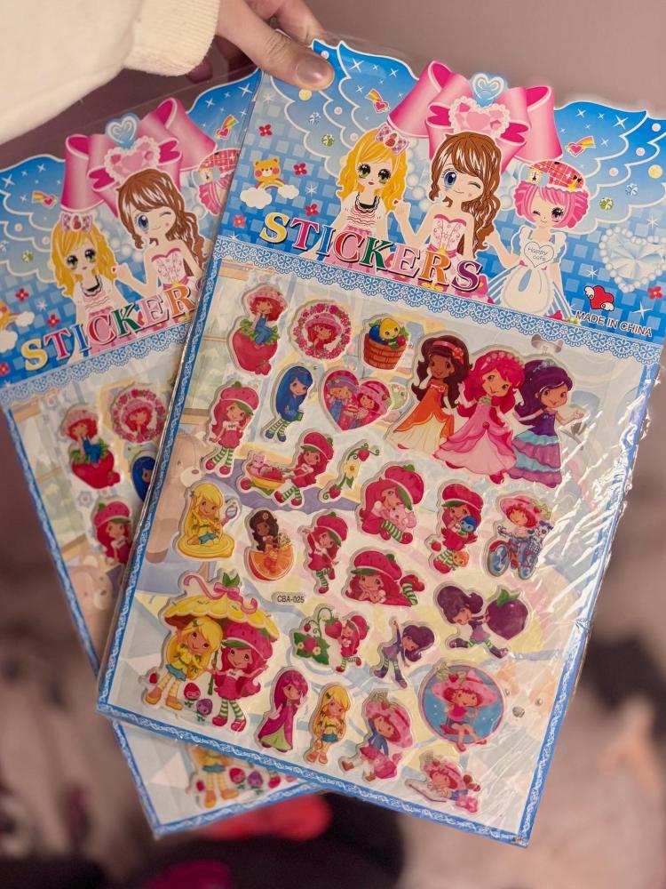 Strawberry sticker