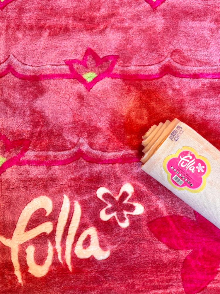 Villa-style vibrant rug