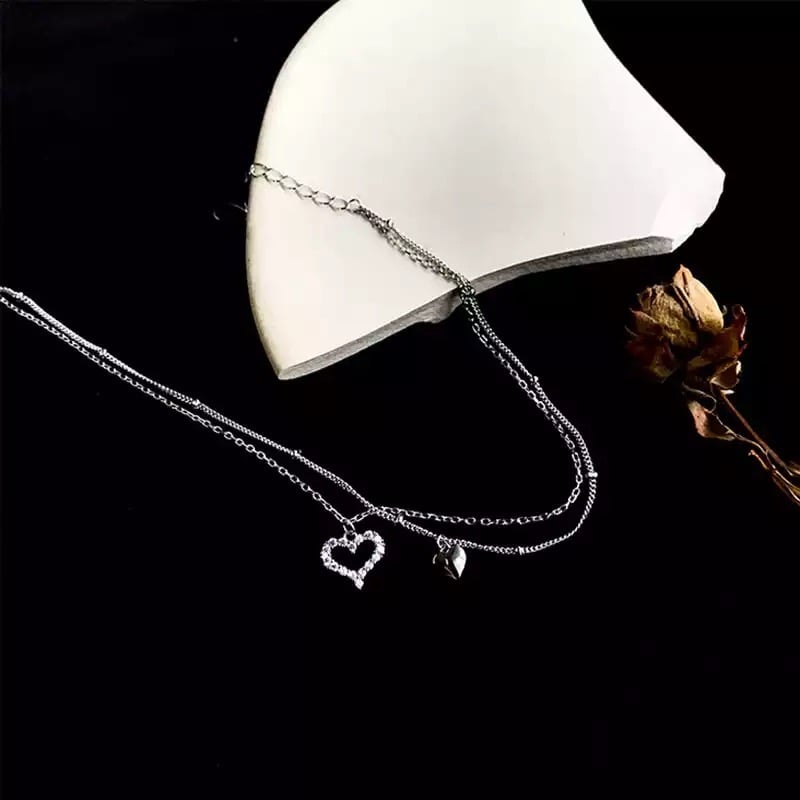 heart silver 925 bracelet