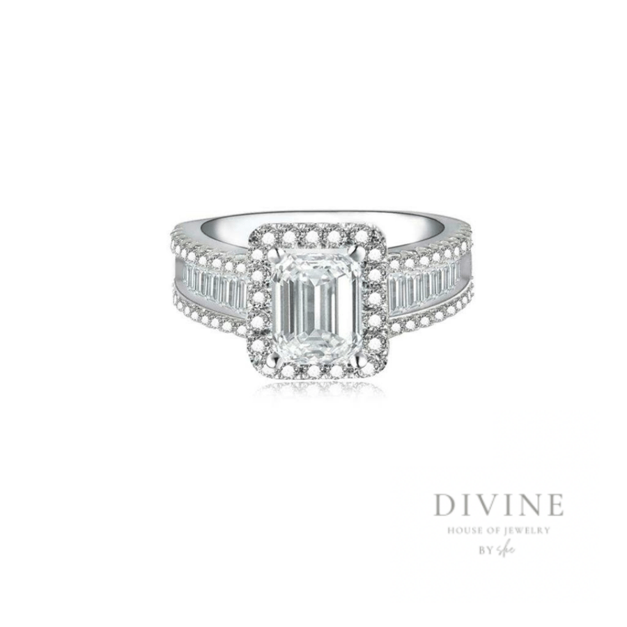 fancy 925 silver ring