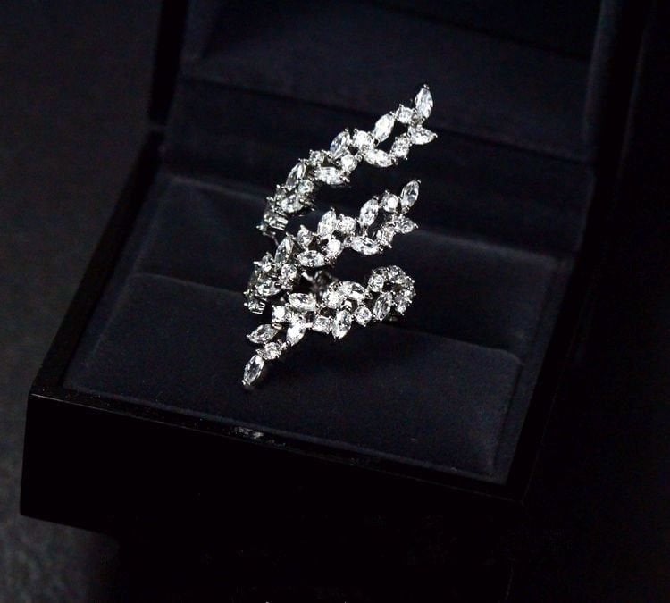 unique silver ring