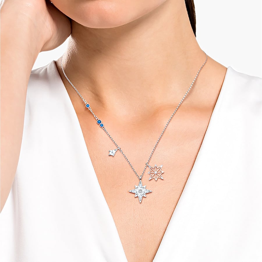 star set hypoallergenic rhodium plate
