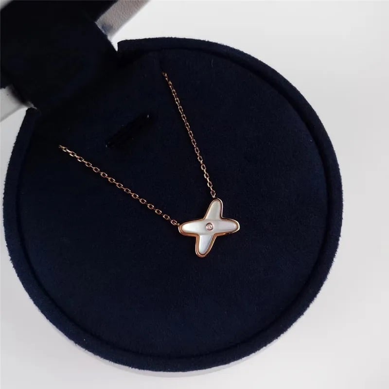 Jo De Lien series rose gold silver 925 necklace