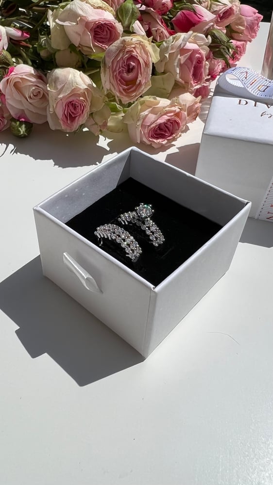 Silver 925  double rings