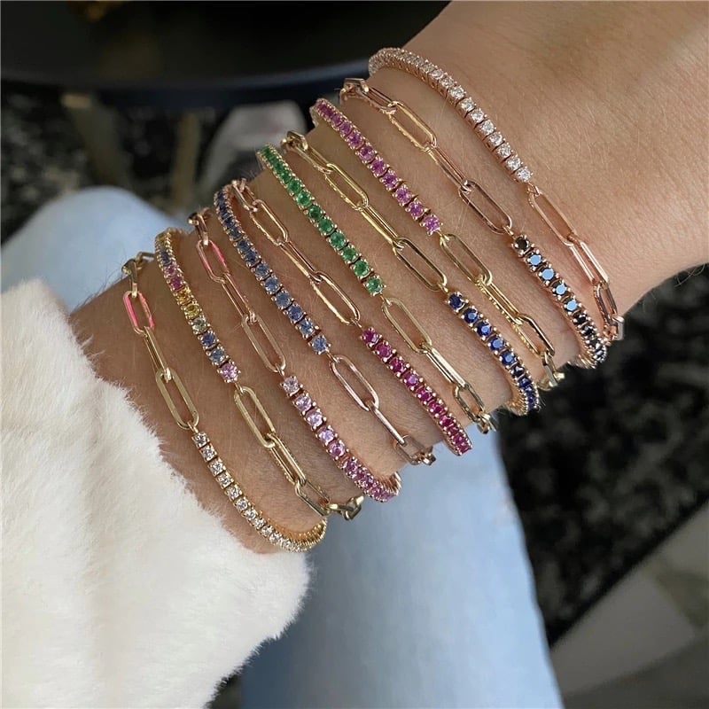 double sided silver 925 bracelet