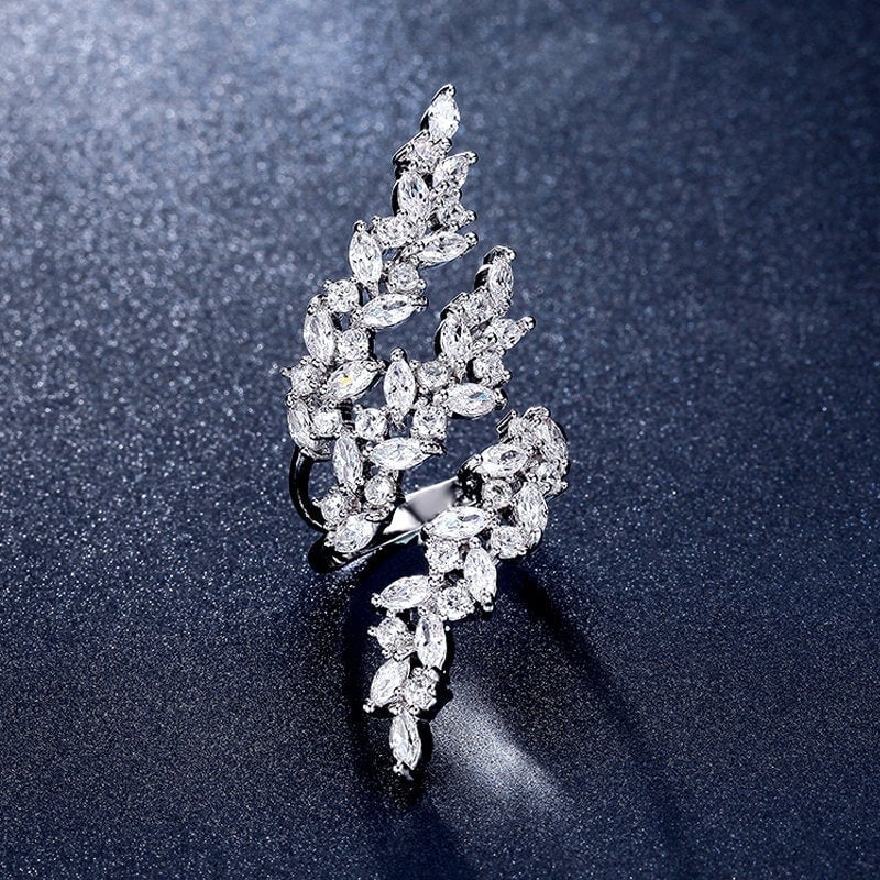 unique silver ring