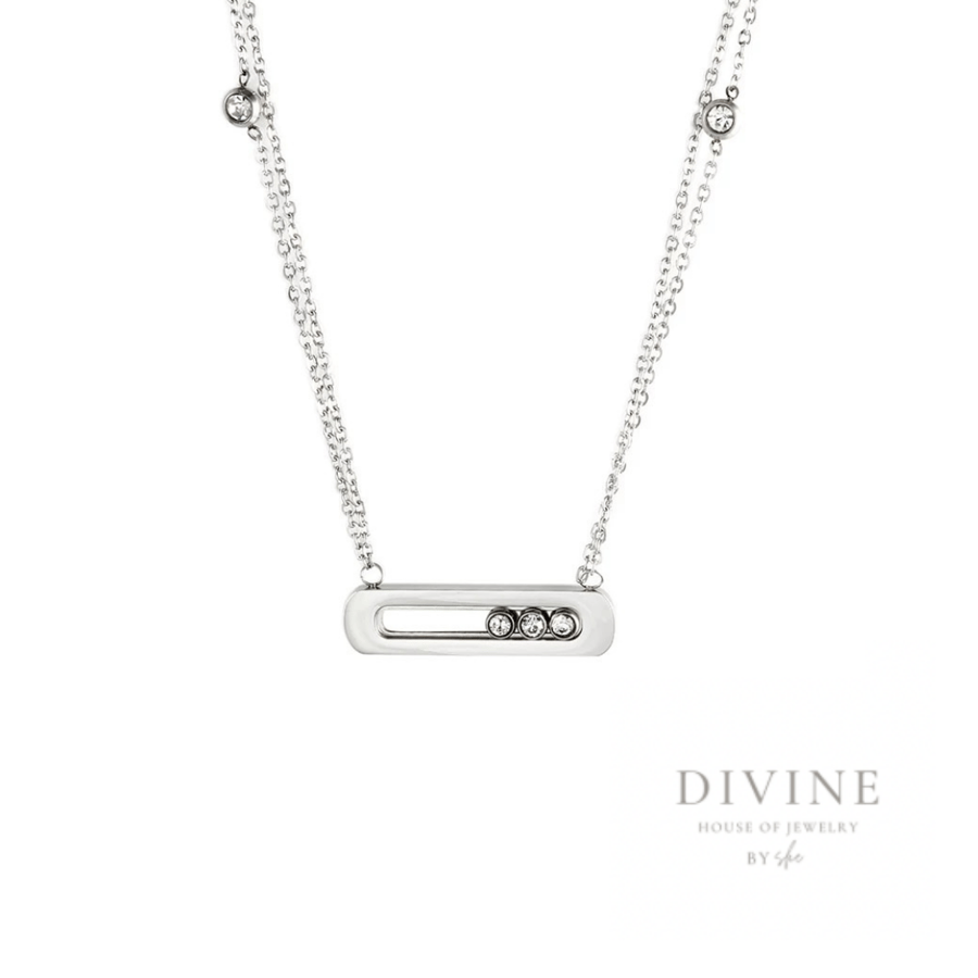 Baby Move silver necklace