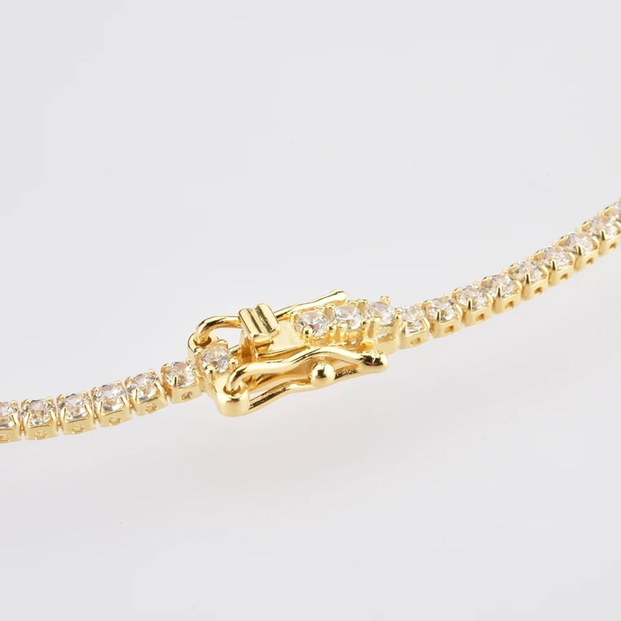 Tennis 2mm silver 925 necklace