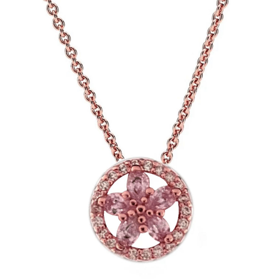Sparkling 925 snowflake necklace