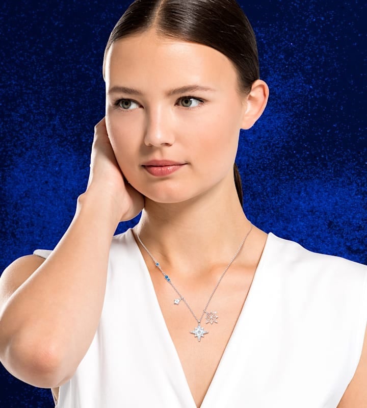 star set hypoallergenic rhodium plate