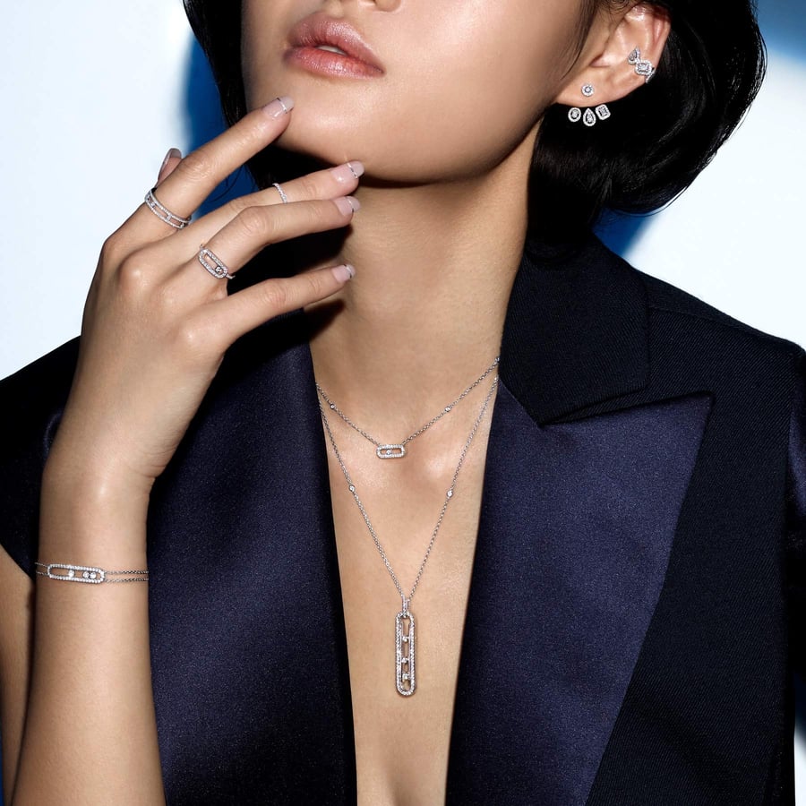 paris move silver 925 necklace