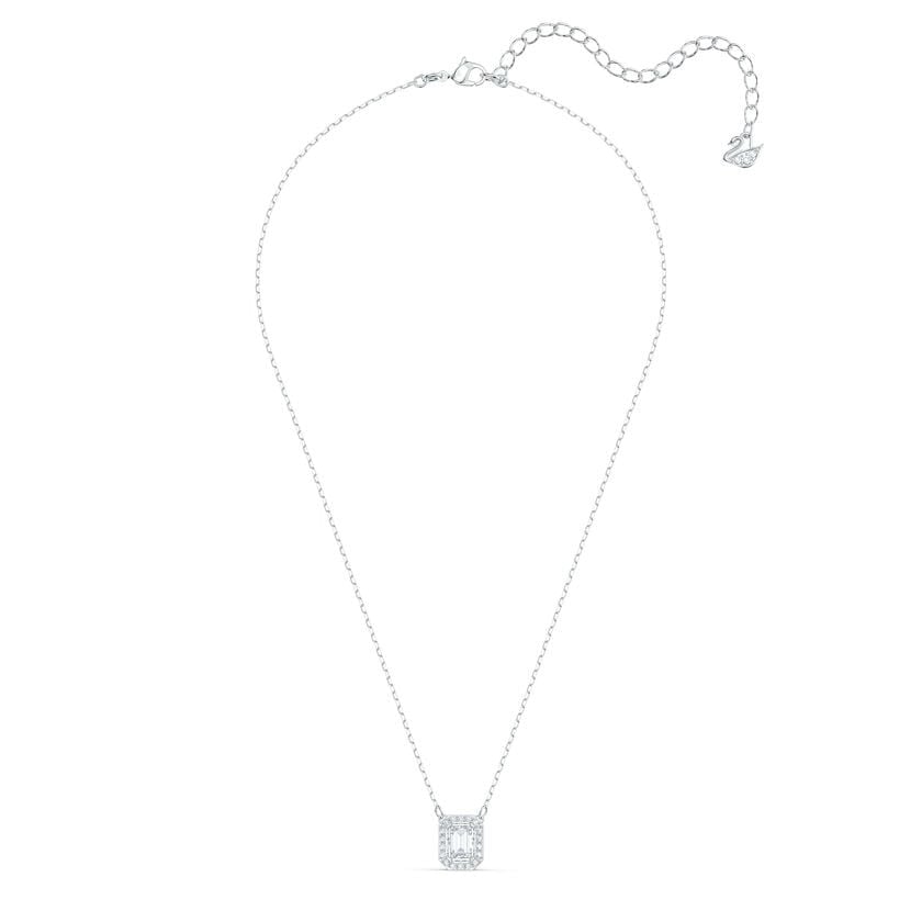 Dancing clear stone necklace & earrings set