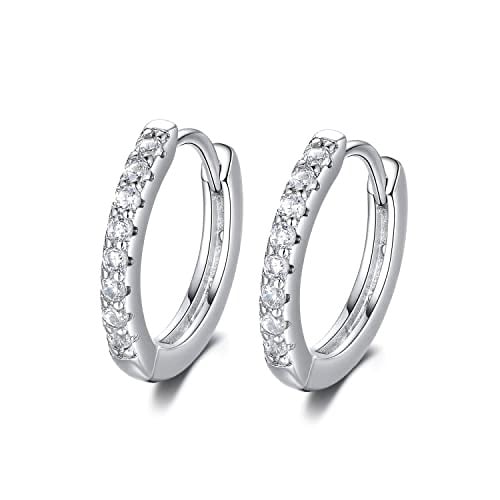 hoop silver 925 earrings