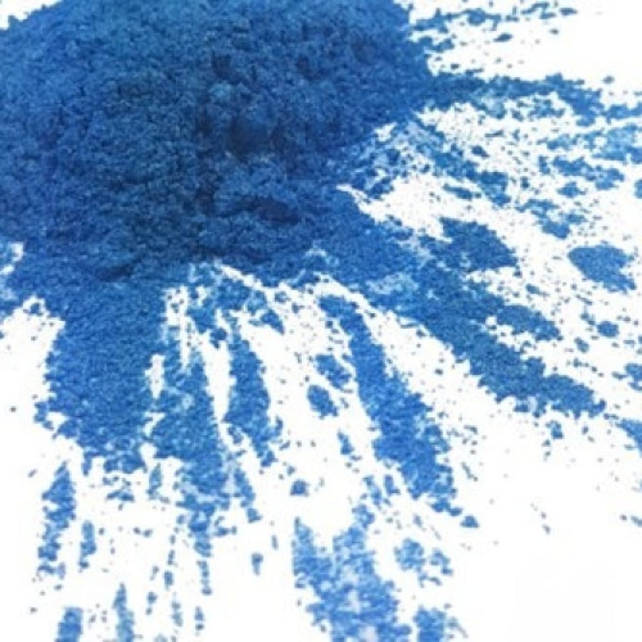 الوان مايكا ذهبي مزرق -10g