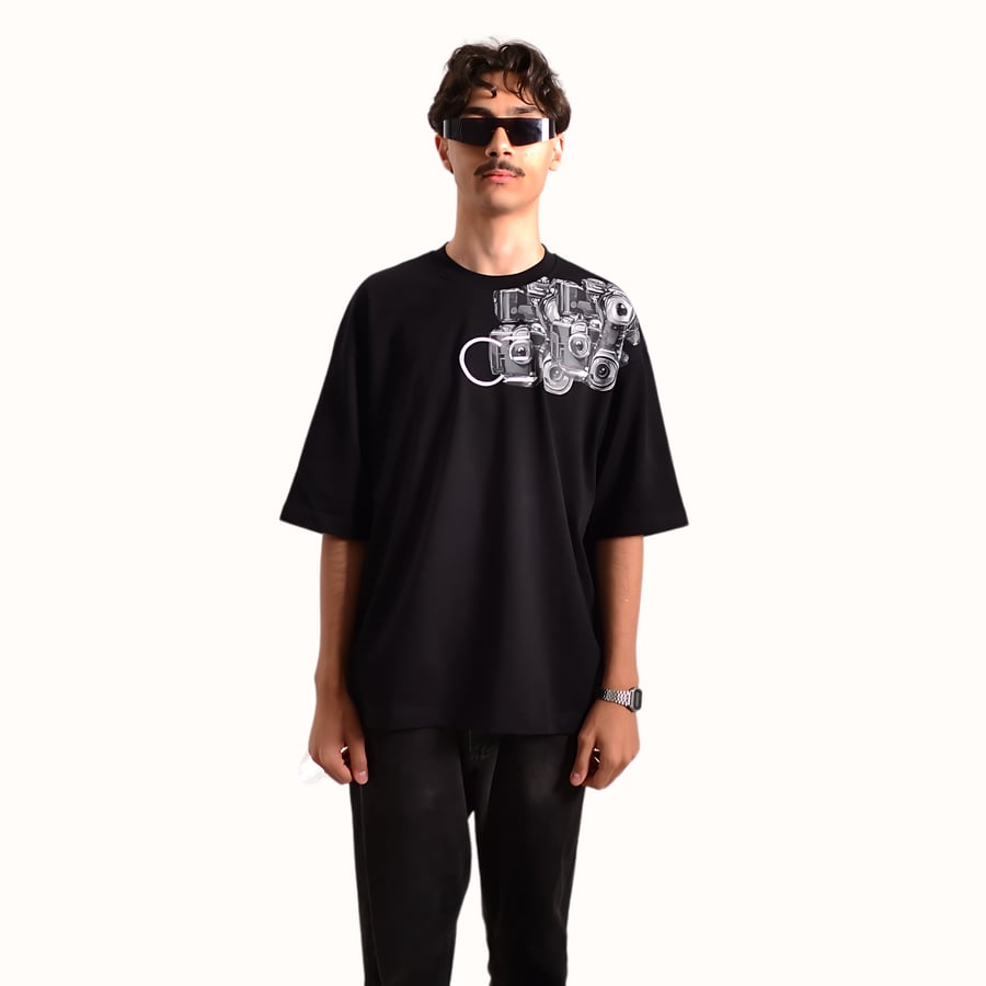 Capture 24 T-shirt- with logo -BLACK