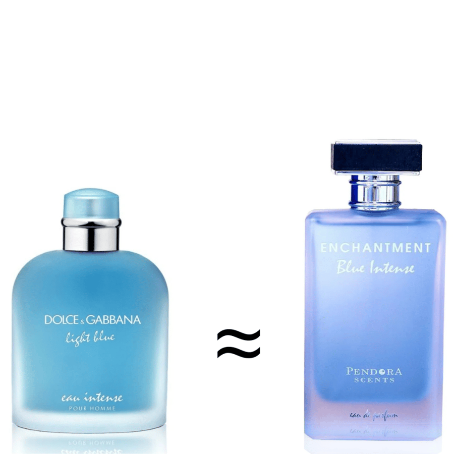 عطر إنشانتمنت بلو إنتنس - البديل الفاخر لعطر لايت بلو بور هوم إيو إنتنس من دولتشي آند غابانا - 100 مل