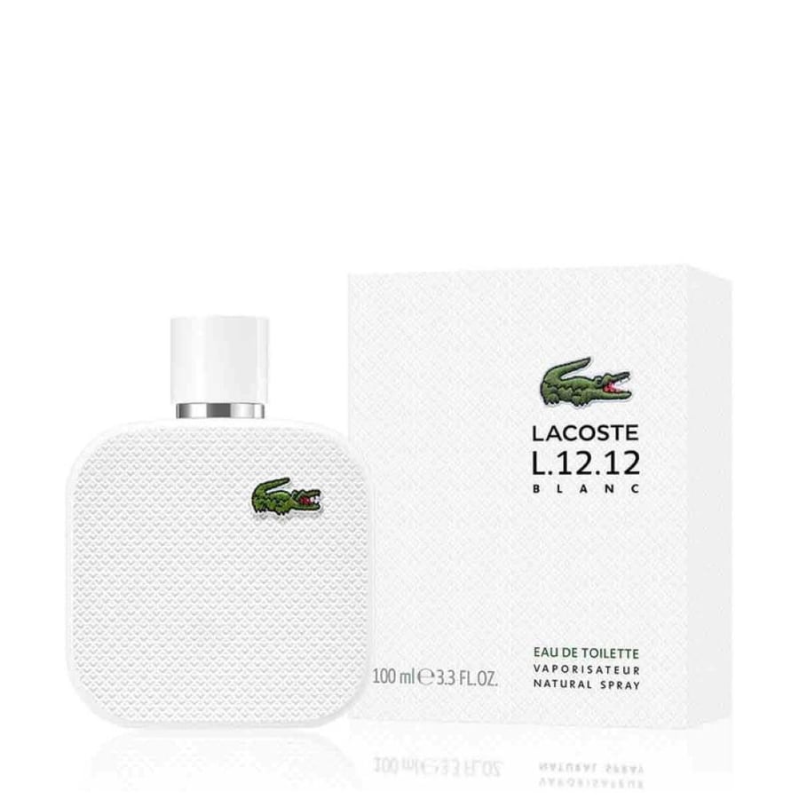 عطر لاكوست L.12.12 بلان الأبيض للرجال - أو دو تواليت - 100 مل