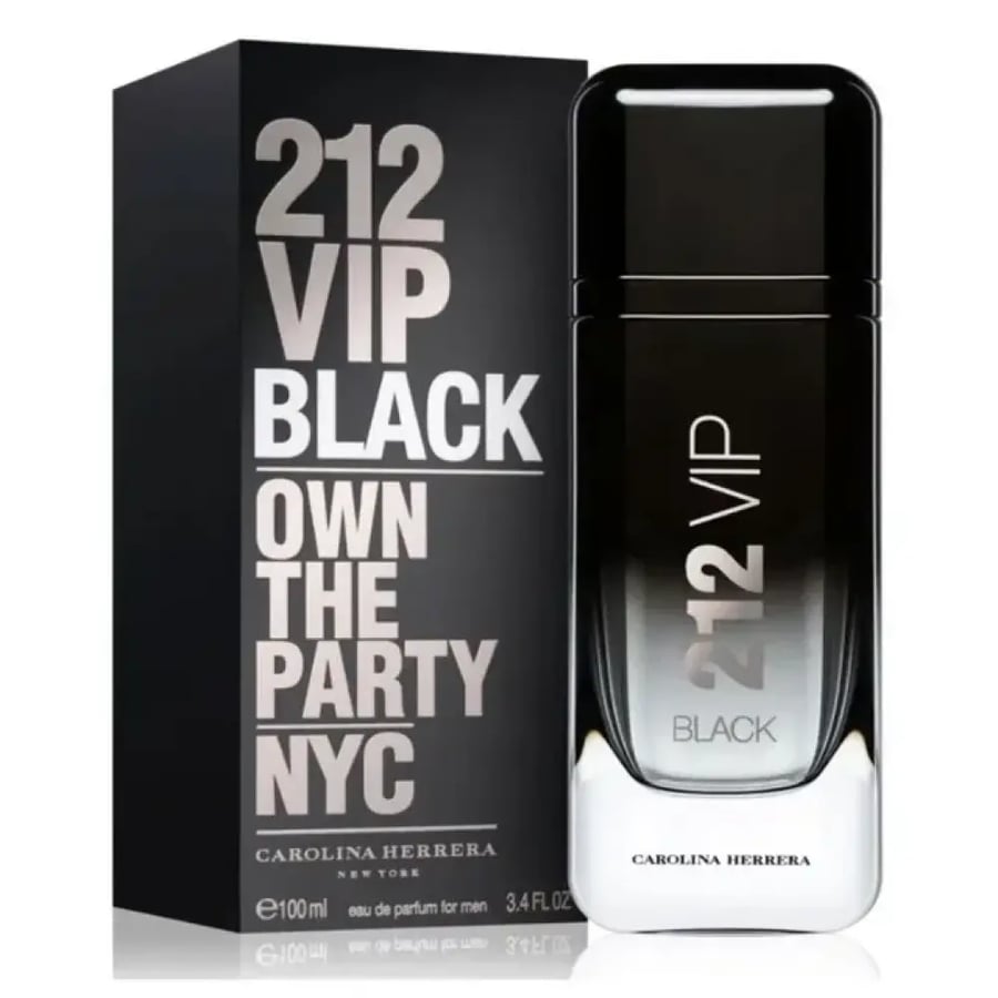 عطر كارولينا هيريرا 212 VIP بلاك للرجال - أو دو بارفيوم - 100 مل