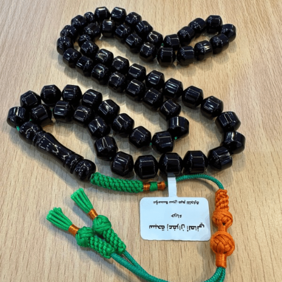 Original German saffron prayer beads