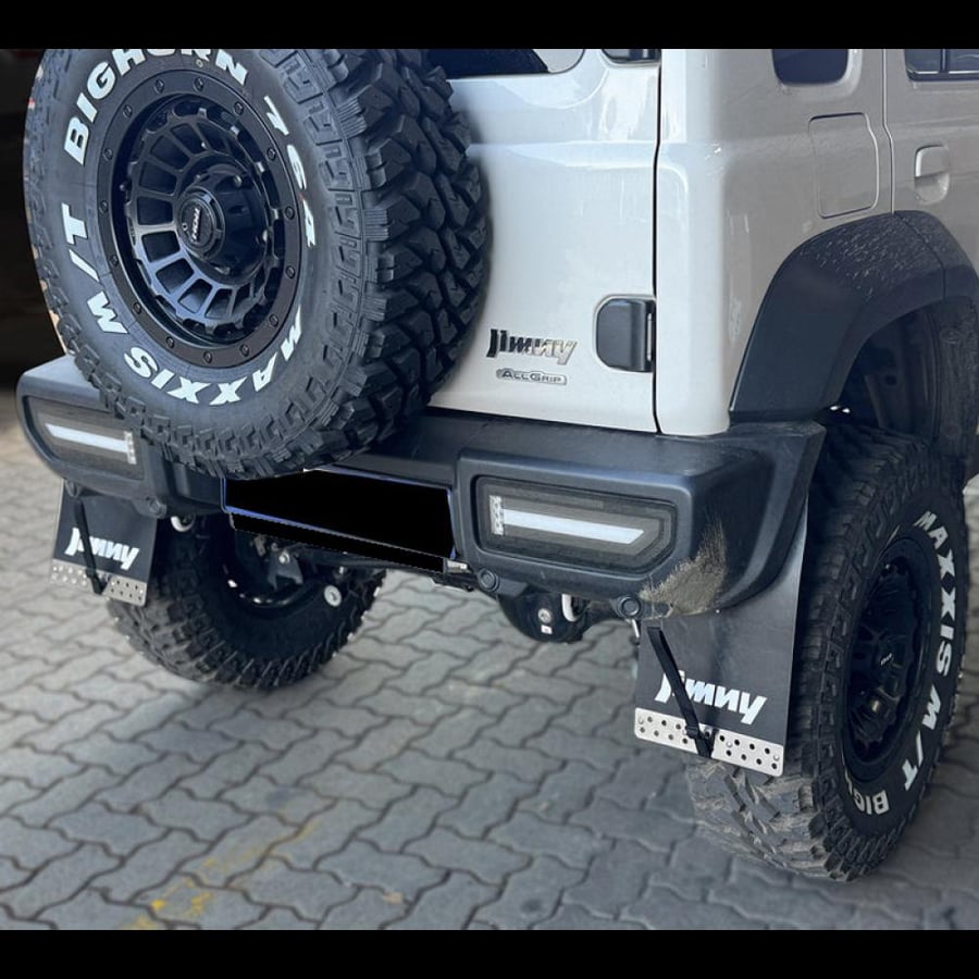 Jimny logo mudguards