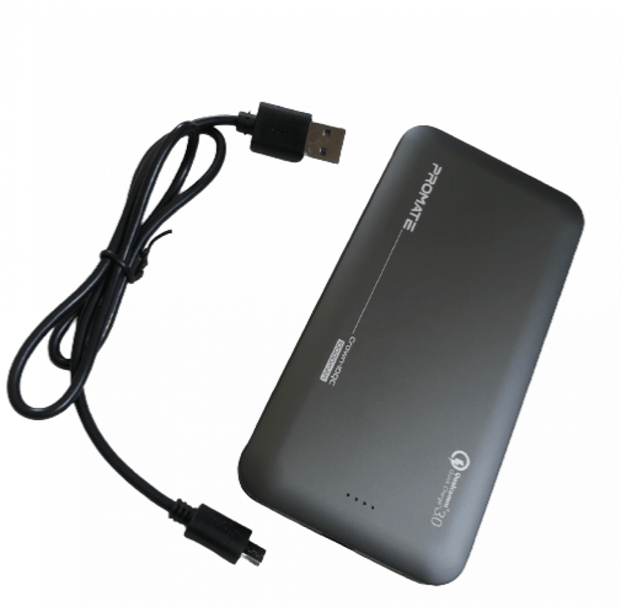 بطارية متنقلة 10000mAh  شحن سريع PROMATE USB-C, Mirco
