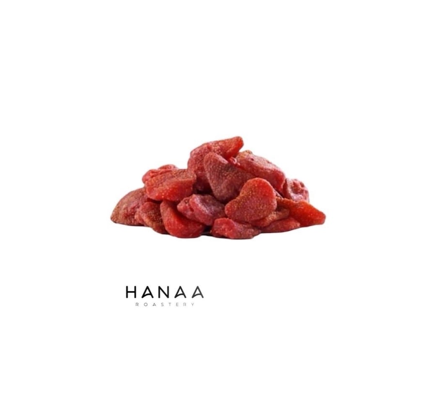 فراولة مجففة