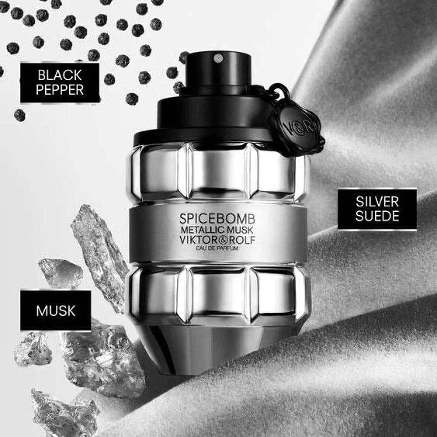 عطر فيكتور أند رولف سبايس بومب ميتاليك مسك أو دو بارفان 90 مل