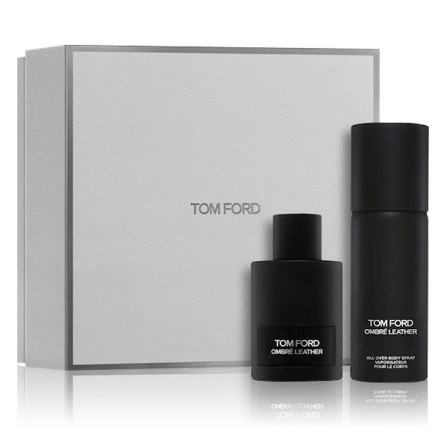 عطر توم فورد مجموعة أومبر ليذر (أو دو برفيوم 100 مل + سبراي للجسم 10مل)