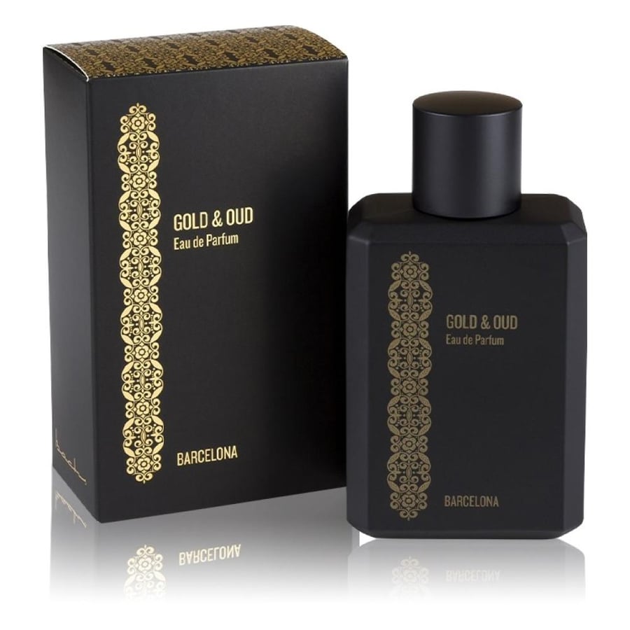 عطر باش برشلونة جولد آند عود أو دو بيرفيوم 100 مل