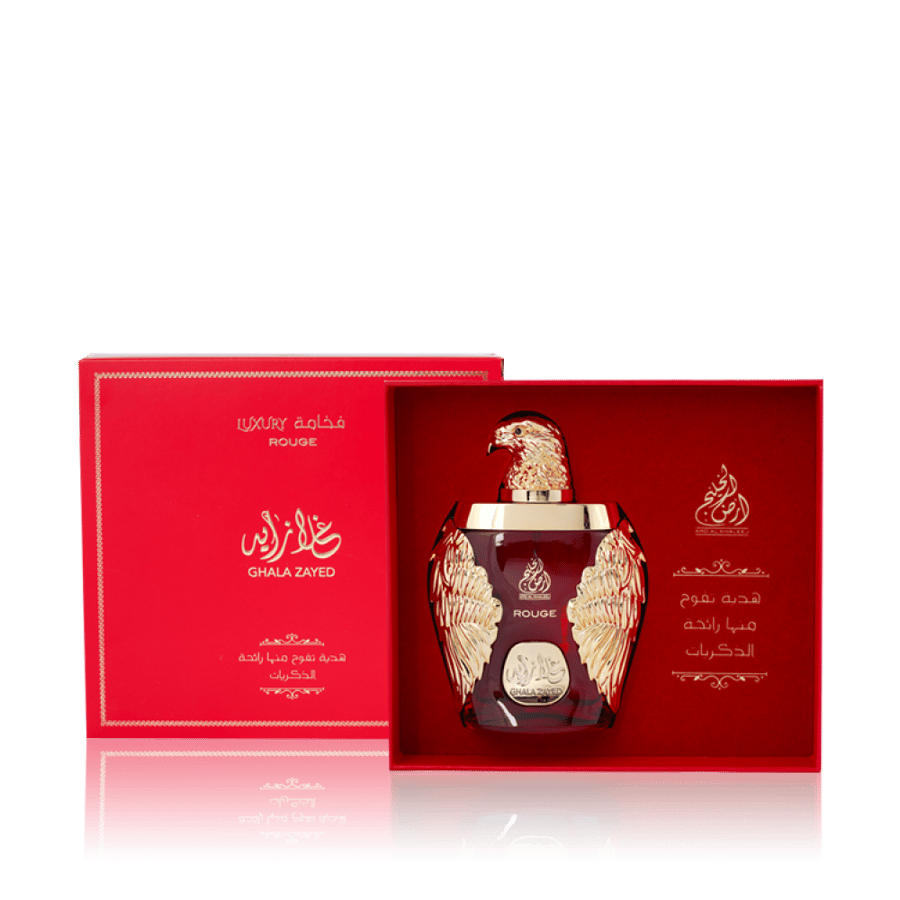عطر أرض الخليج غلا زايد لوكشري روج اديشن أو دو برفيوم 100 مل