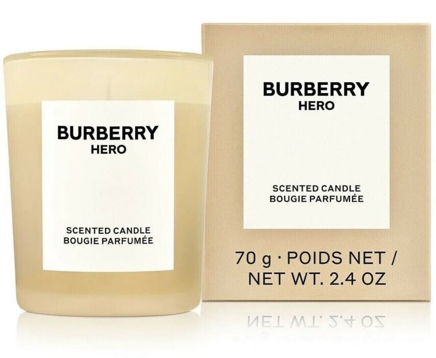 Burberry Hero Scented Candle BOUGIE PARFUMEE 2.4 Oz/ 70g NIB