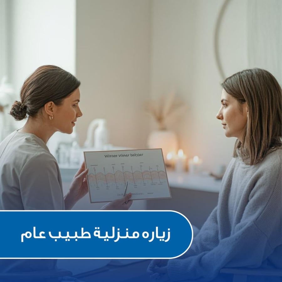 زيارة منزلية لطبيب عام