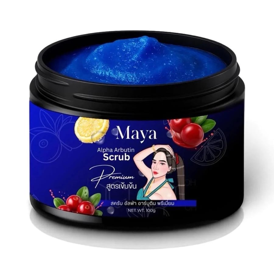 سكراب مايا ألفا أربوتين -Maya Alpha Arbutin Scrub