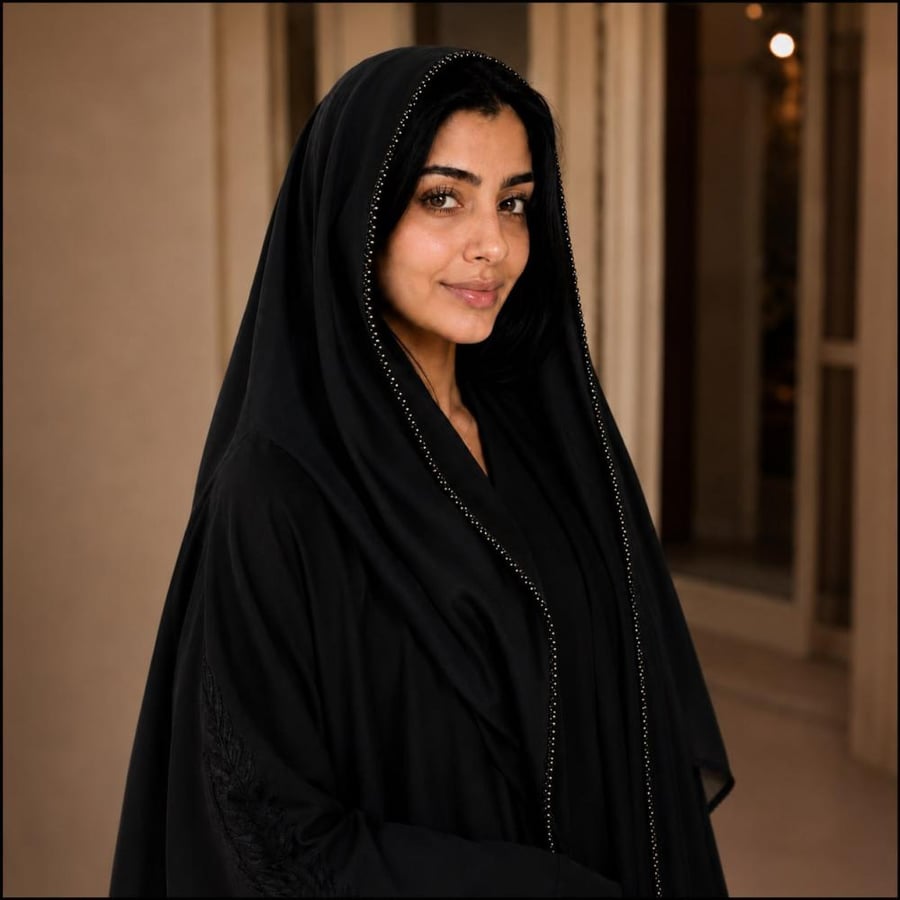 طرحة درة  أسود