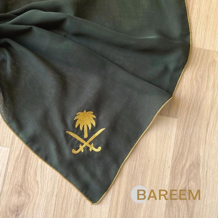 طرحة سيفين ونخلة