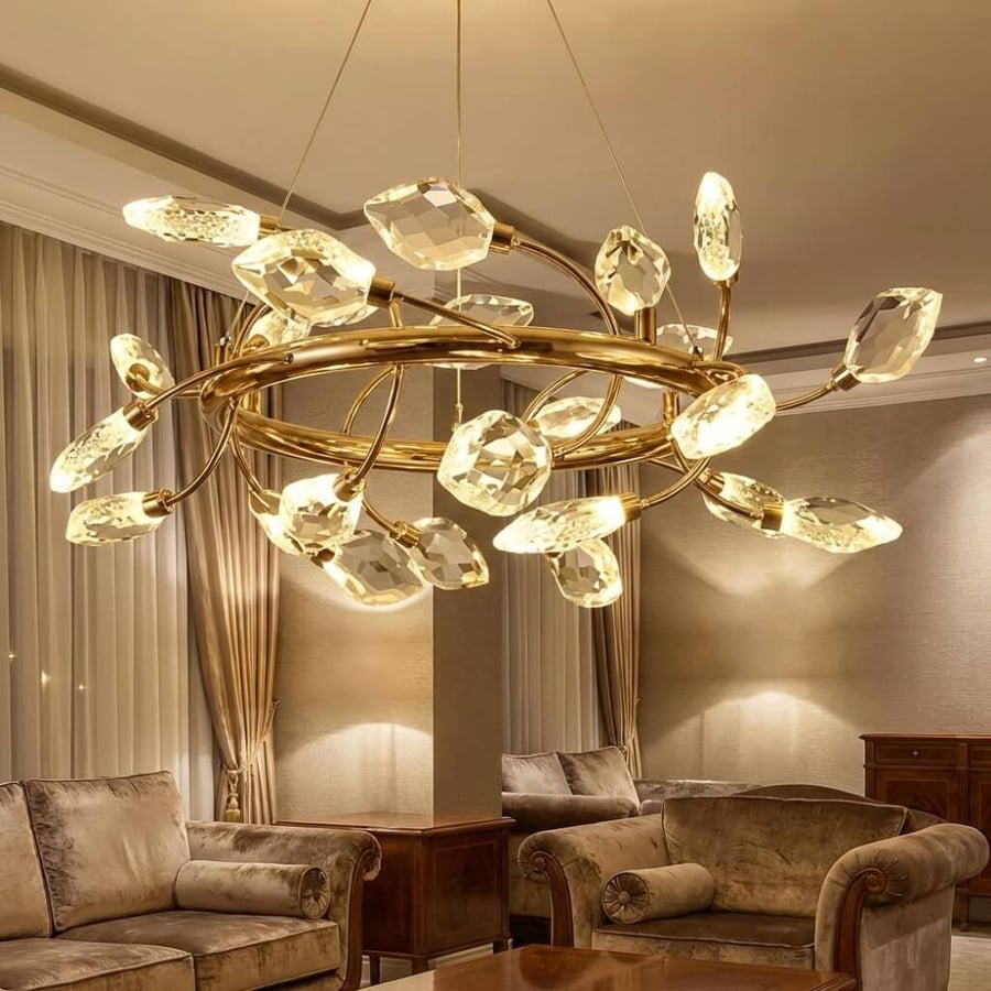 ثريا LED كريستال