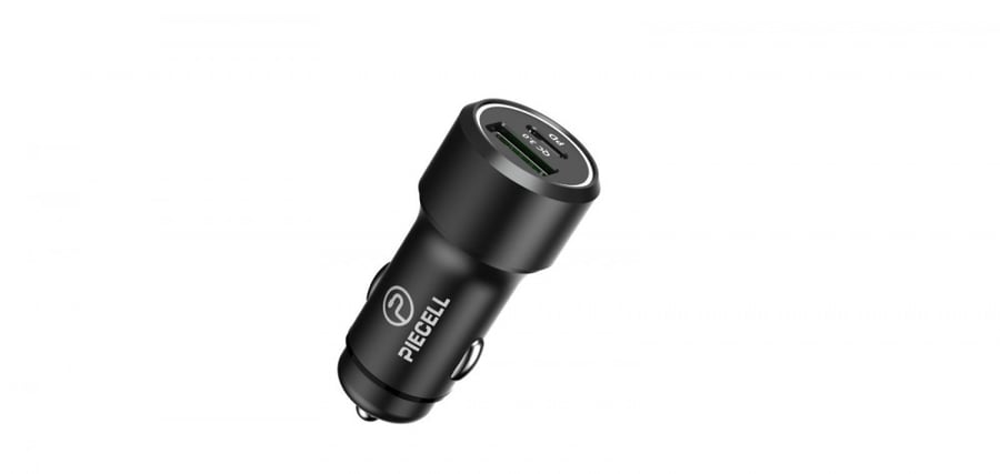 شاحن سيارة 38W منفذين PD و USB