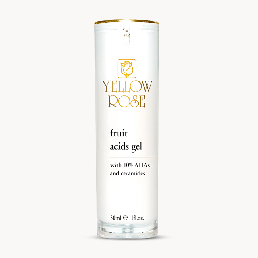 Pure facial exfoliant with fruit acids