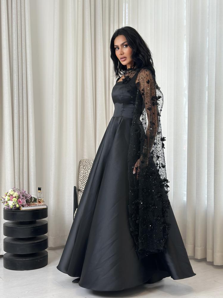 فستان اسود ميكادو