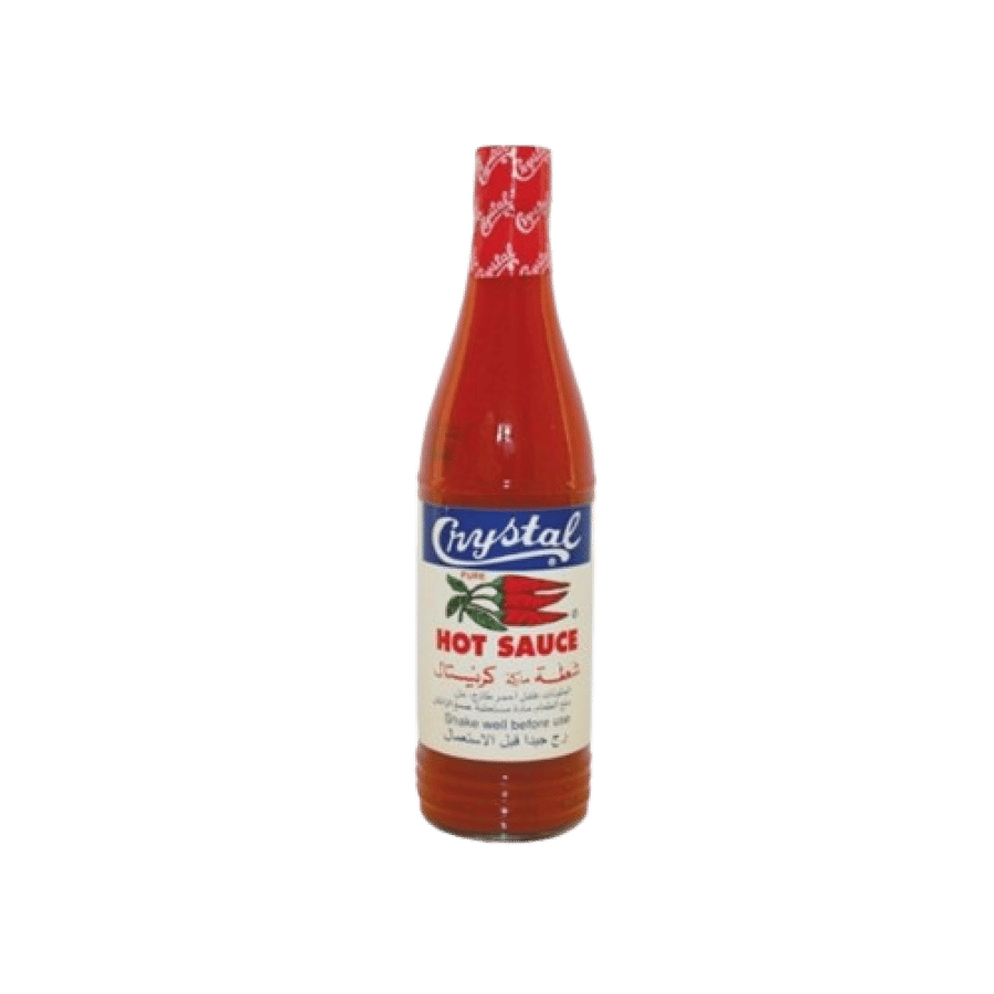 Crystal hot sauce medium 24*176 ml