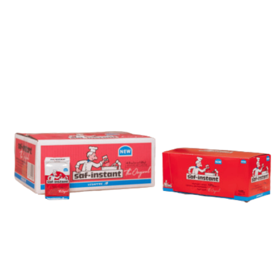 French instant yeast, packs of 3*12*125 grams