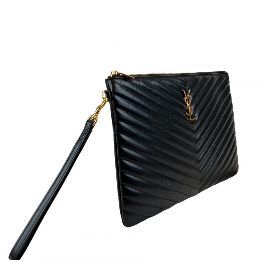 ‎‏SAINTi LAURENT UPTOWN POUCH MEDIUM  CM30 باوتش ساني لوران