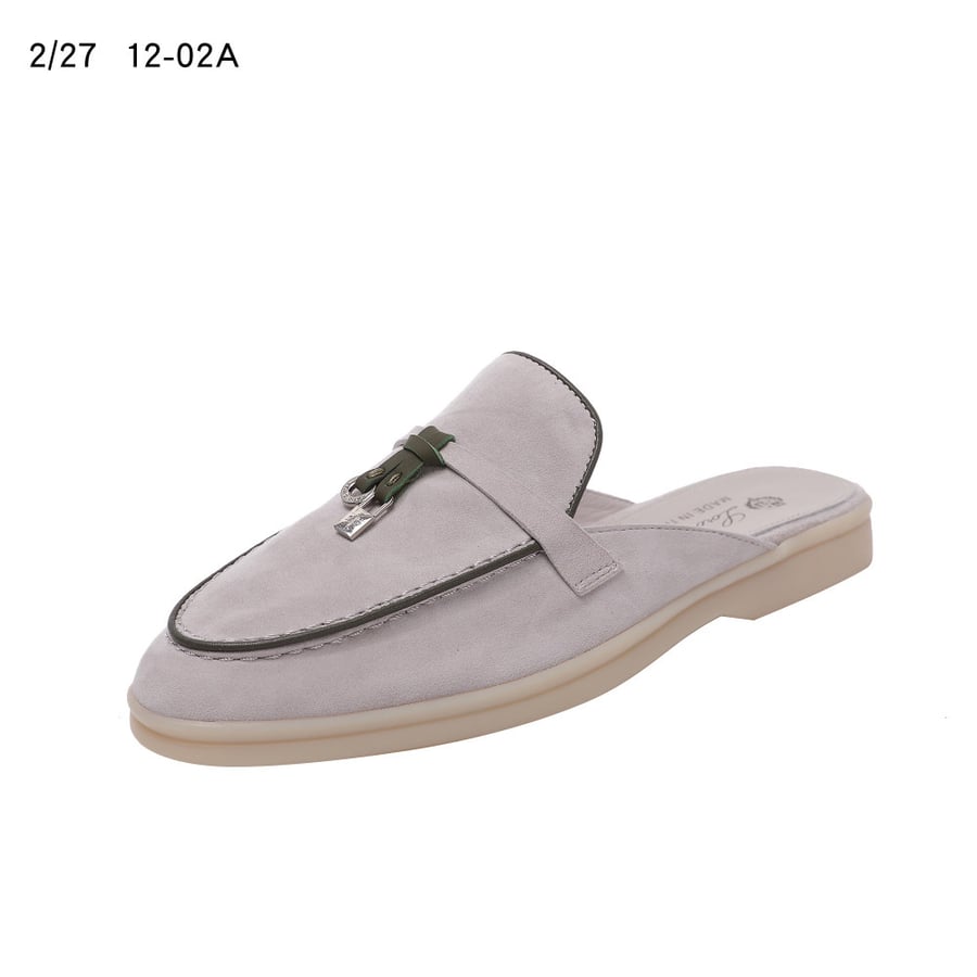Loro Piana half flat Loro Piana (pearl gray khaki trim)