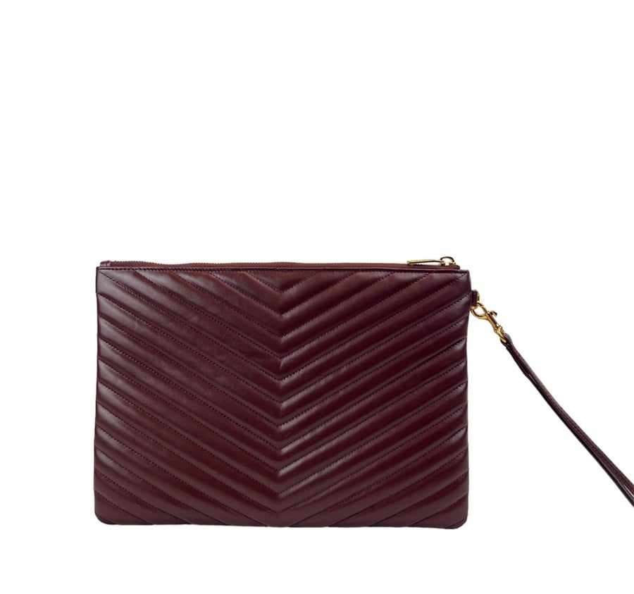 ‎‏SAINTi LAURENT UPTOWN POUCH MEDIUM   CM30 باوتش ساني لوران