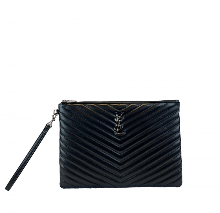 ‎‏SAINTi LAURENT UPTOWN POUCH MEDIUM    CM30  باوتش ساني لوران